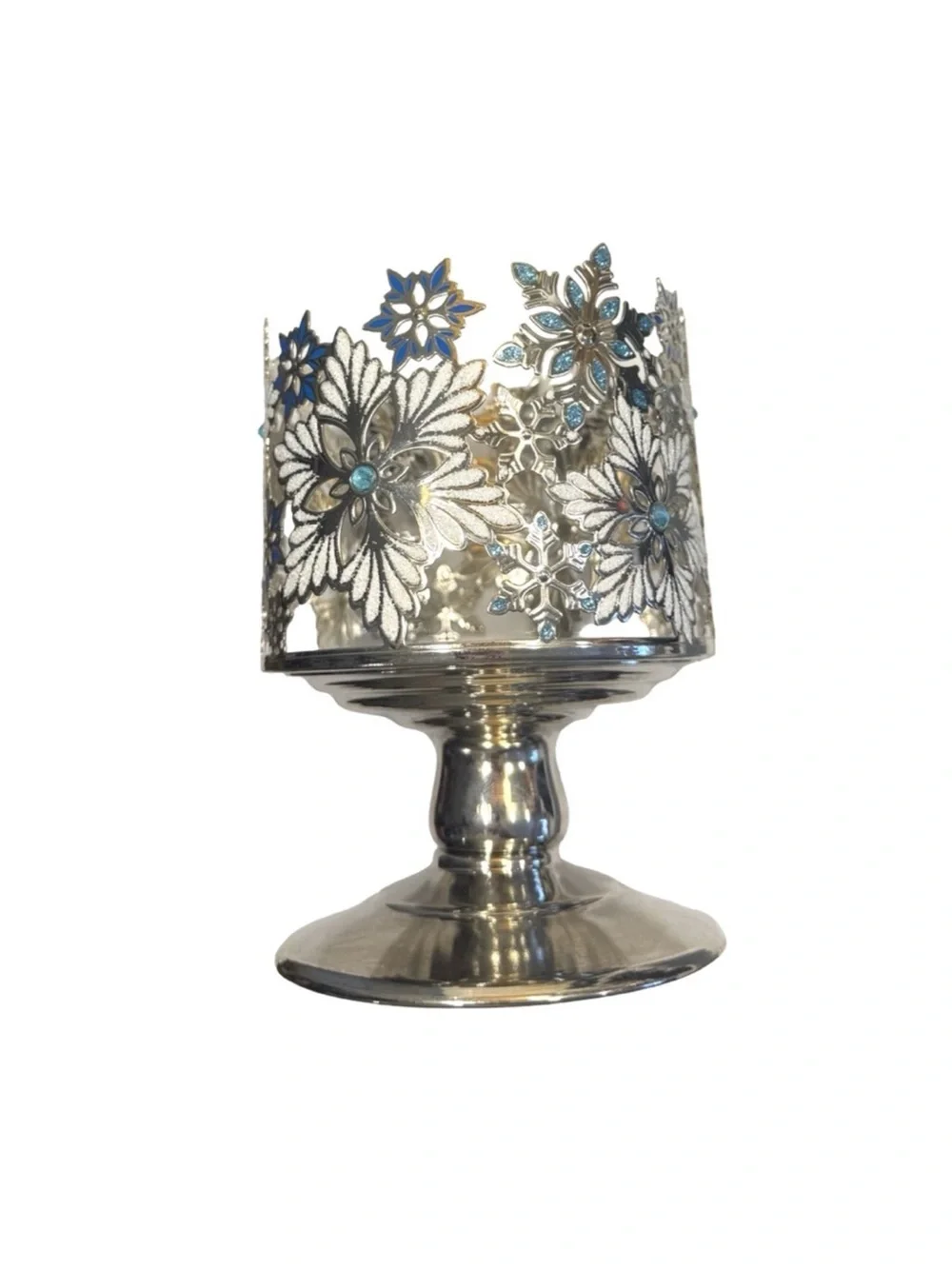 Snowflake Candle Holder